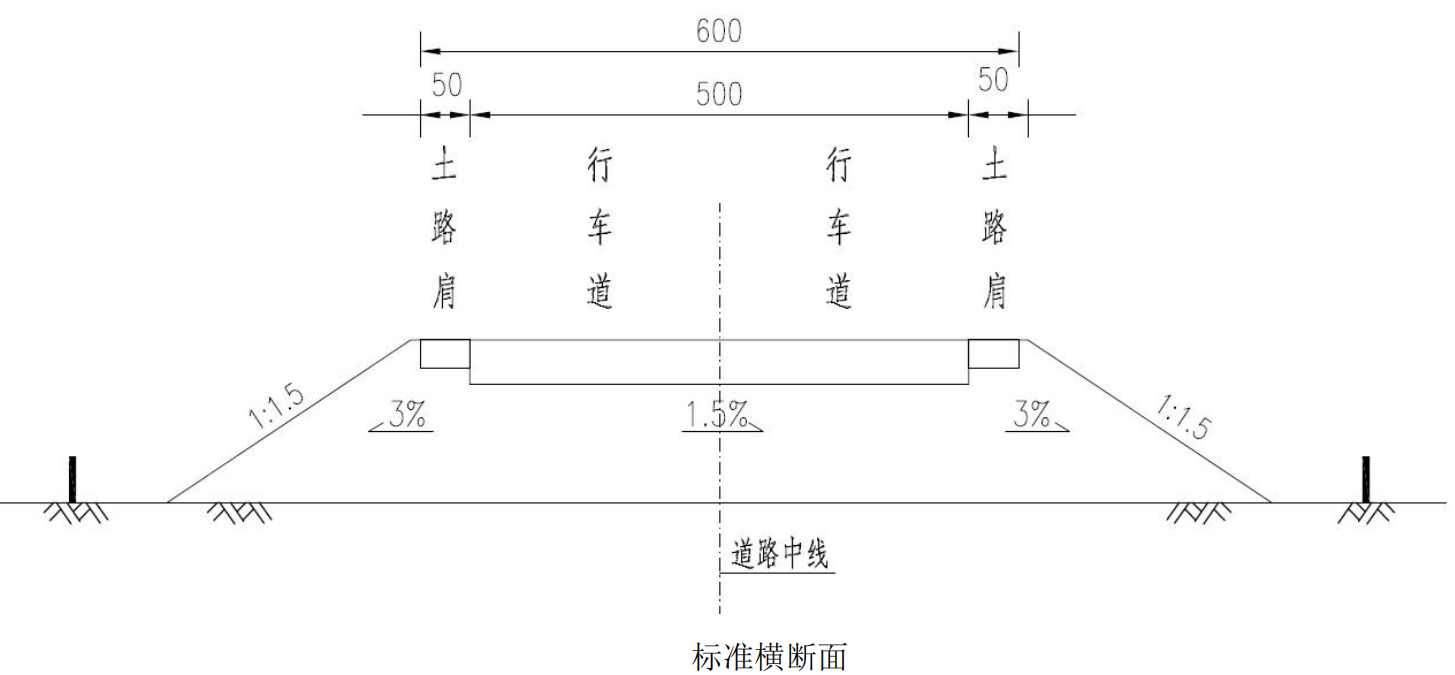 标准横断面图